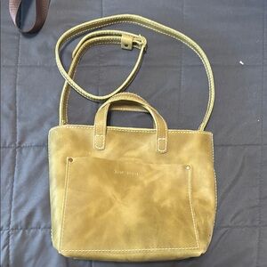 Portland Leather Mini Crossbody Tote